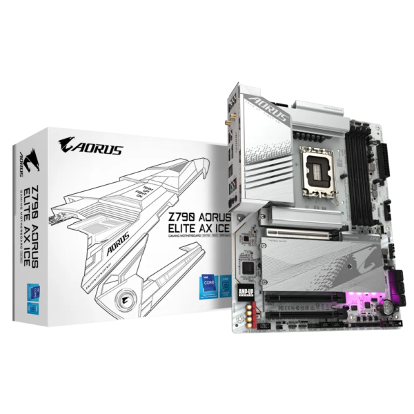 Mother Gigabyte (LGA1700) Z790 A Elite Ax Ice