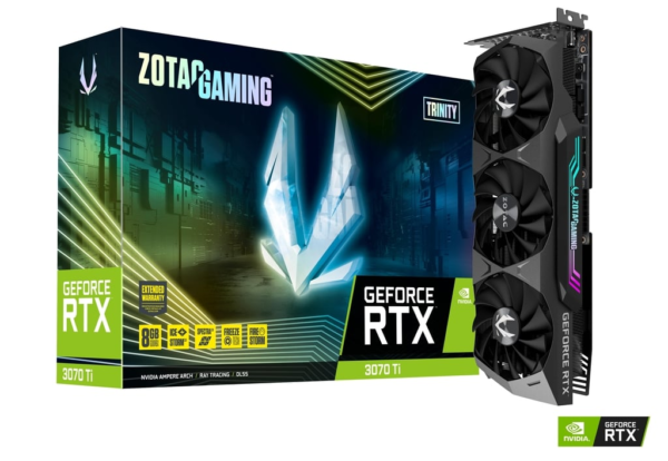 Outlet Placa de Video RTX 3070 Ti Zotac Trinity