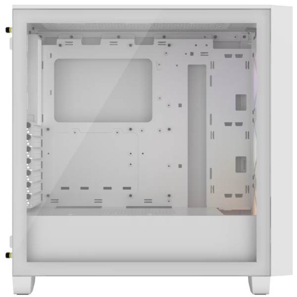 Gabinete Corsair 3000D RGB Airflow TG Mid-Tower White (0861) - Imagen 2
