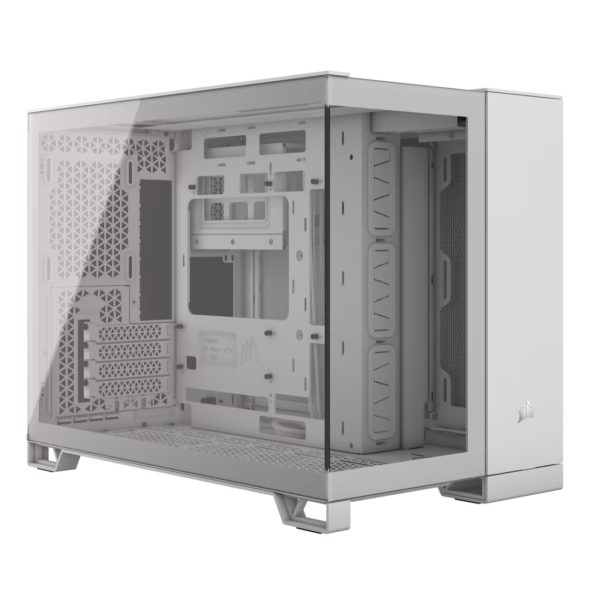Gabinete Corsair 2500X TG Mid-Tower White (4979) - Imagen 2