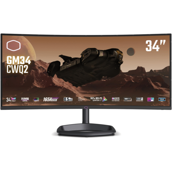 MONITOR 34 COOLER MASTER GAMING CURVO 165HZ