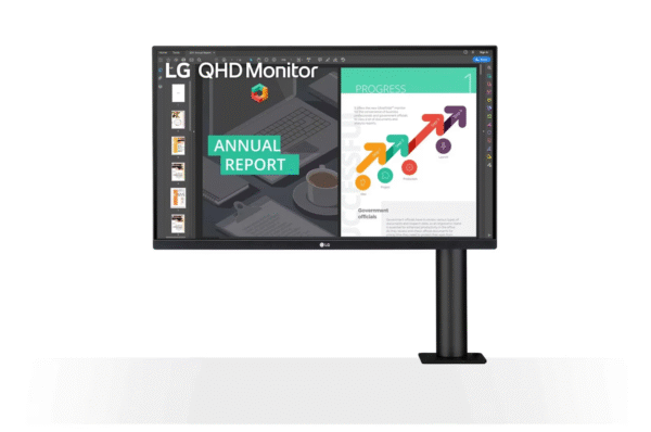 Monitor Lg 27 Ergo 27Qn880-B Qhd (3120)