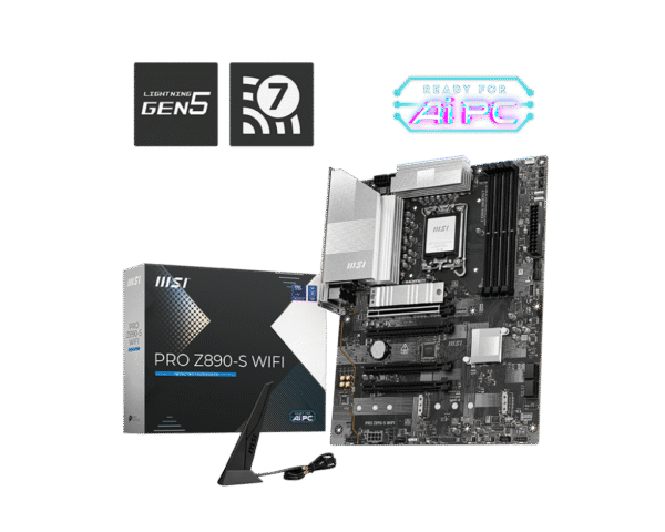 Mother MSI PRO Z890-S WIFI DDR5 1851 (Serie Ultra)