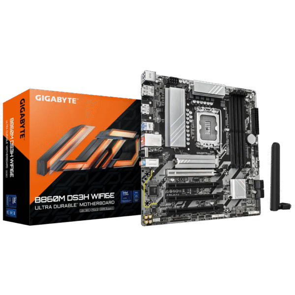 Mother Gigabyte B860M DS3H WIFI6E DDR5 1851 (Serie Ultra) (6815)
