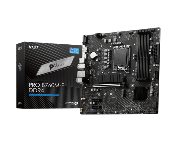 Mother MSI PRO B760M-P DDR4 1700 (12va/13va Gen)
