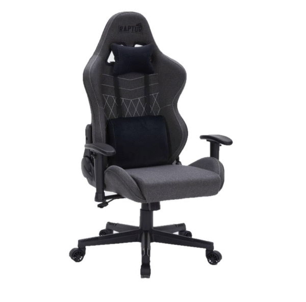 Silla Gamer Raptor Throne R1 Tela Negra (7244) - Imagen 2