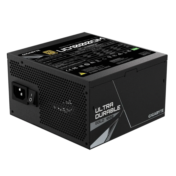 Fuente Gigabyte 1000W 80 plus Gold Modular PCIe 5.0 for VGAs (2503) - Imagen 3