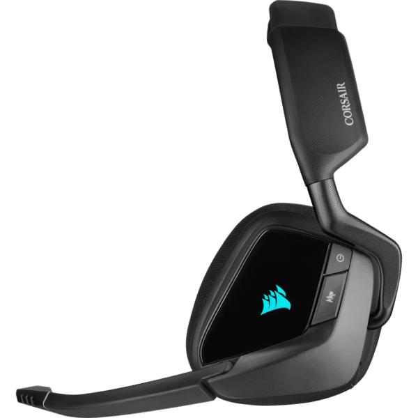 Auricular Corsair VOID RGB Elite Wireless 7.1 Surround Carbon (9841) - Imagen 2