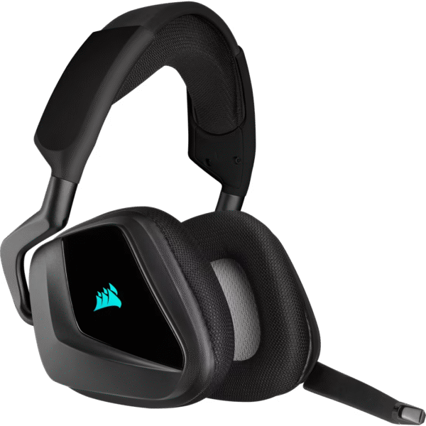 Auricular Corsair VOID RGB Elite Wireless 7.1 Surround Carbon (9841) - Imagen 3