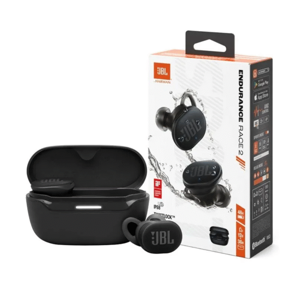 Auricular Jbl Endurance Race 2 Inalambrico Negro