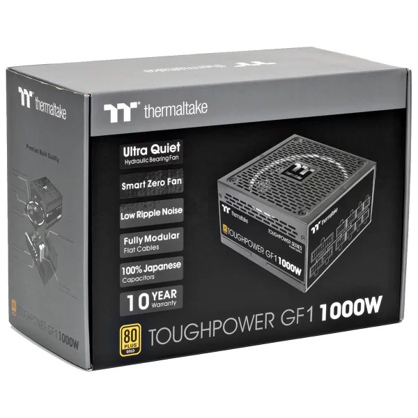 Fuente Thermaltake Toughpower Gf1 1000W 80+ Gold Modular