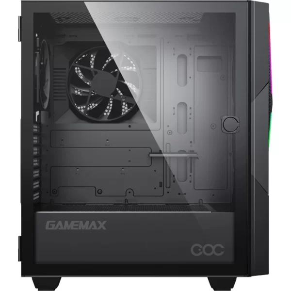 Gabinete Gamemax Typhoon Coc  Fan Argb Atx - Imagen 3