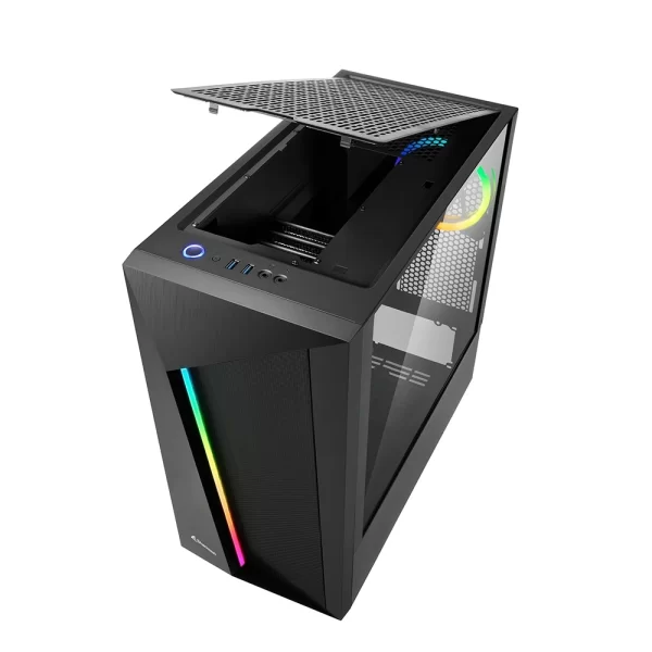 Gabinete Gamer Sharkoon Rev100 Atx - Imagen 2