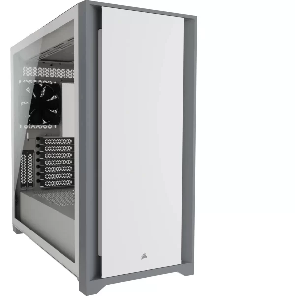 Gabinete Gamer Corsair 5000D Midtower White Vidrio Templado