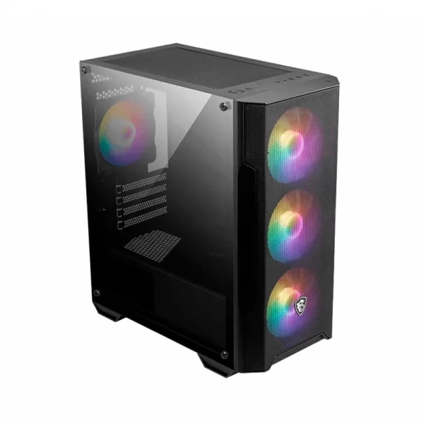 Gabinete Msi Mag Forge M100A Acrilico Atx Fan Front Rgb X3 /