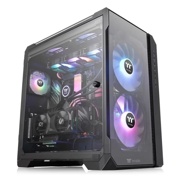 Gabinete Thermaltake View 51 Full Tower Tg X3 Fan Argb Black - Imagen 3