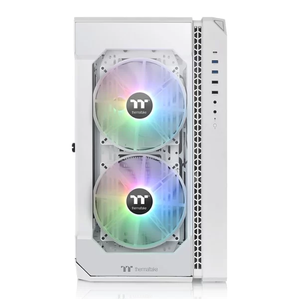 Gabinete Thermaltake View 51 Full Tower Tg Fan 3X Argb Snow - Imagen 2