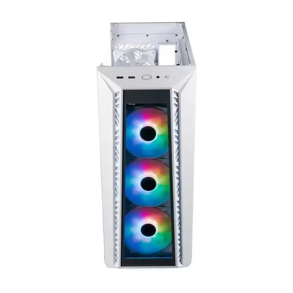 Gabinete Coolermaster Masterbox 520 Mesh White - Imagen 2
