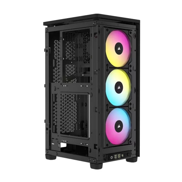 Gabinete Corsair 2000D Rgb Airflow Black - Imagen 3