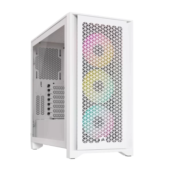 Gabinete Corsair 4000D Rgb 3 Fan Af120 White