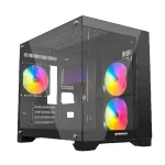 Gabinete Gamer Raidmax Infinita I600 Fishtank Tg Rgb