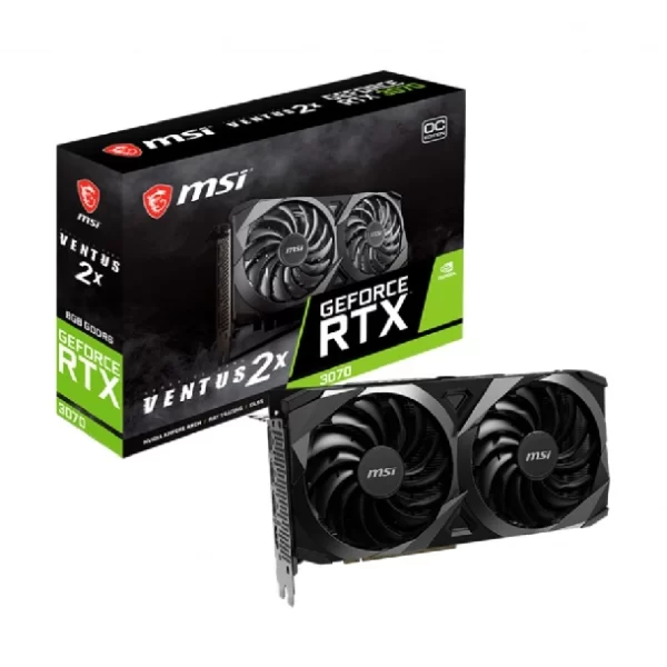 Placa De Video Rtx 3070 Msi Ventus 2X Oc