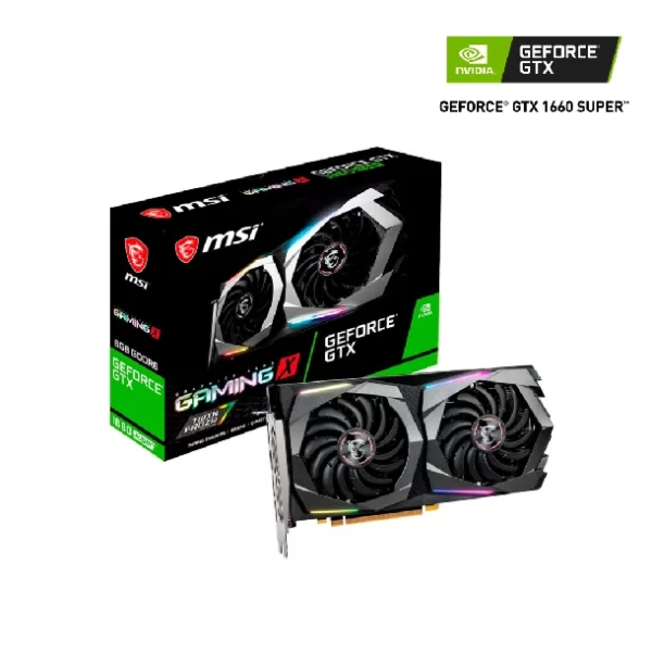Placa De Video Gtx 1660 6Gb Super Msi Gaming X