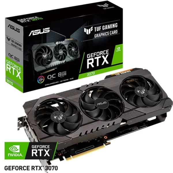 Placa De Video Rtx 3070 Geforce  Asus Tuf Gaming