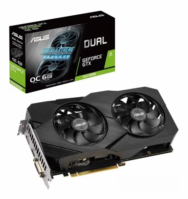 Placa De Video Gtx 1660 Super Asus Dual Evo Oc