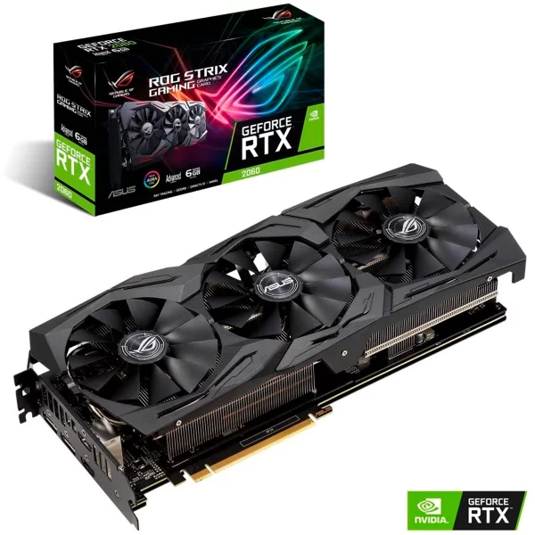 Placa De Video Rtx 2060 Asus Rog Strix Evo V2