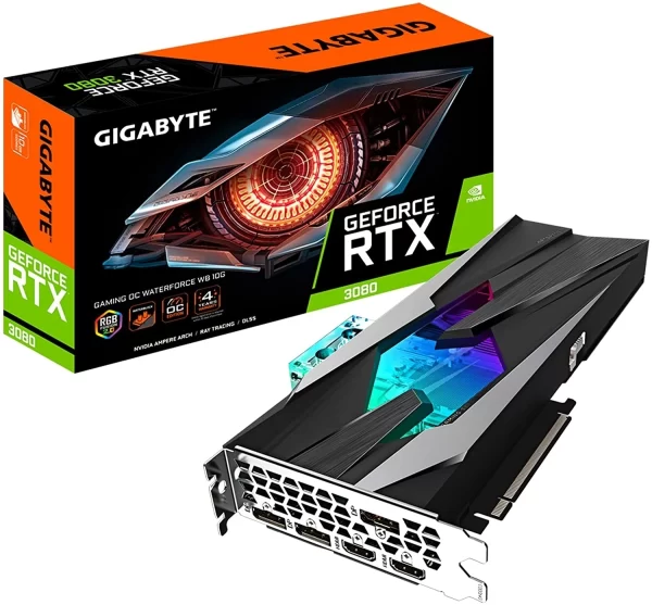 Placa De Video Rtx 3080 Gigabyte Waterblock Windforce Lhr