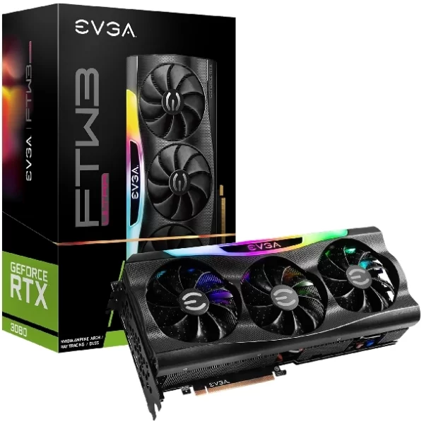Placa De Video Rtx 3080 Evga Ftw3 Ultra Lhr