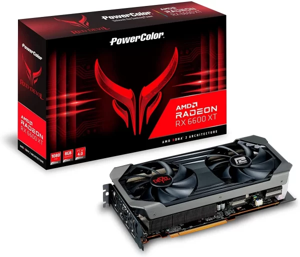Placa De Video Amd Rx 6600 Xt Powercolor Radeon Red