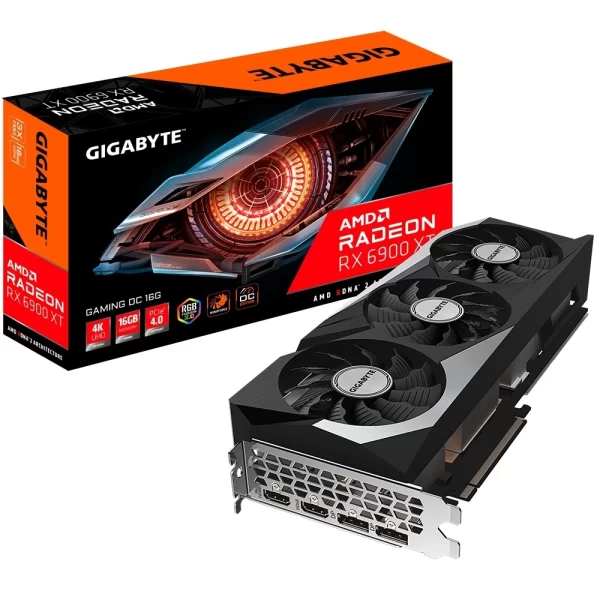 Placa De Video Rx 6900 Xt Gigabyte Radeon Gaming Oc 16G