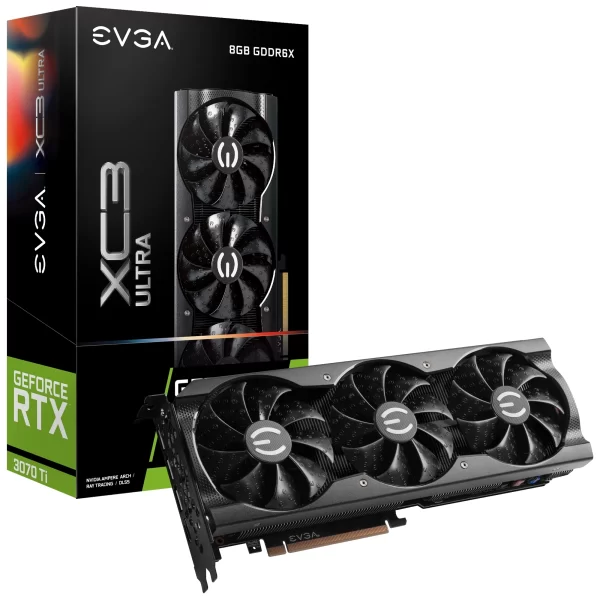 Placa De Video Rtx 3070 Ti Evga Xc3 Ultra