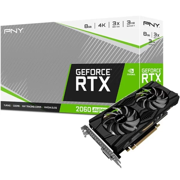 Placa De Video Rtx 2060 Super Pny Dual Fan