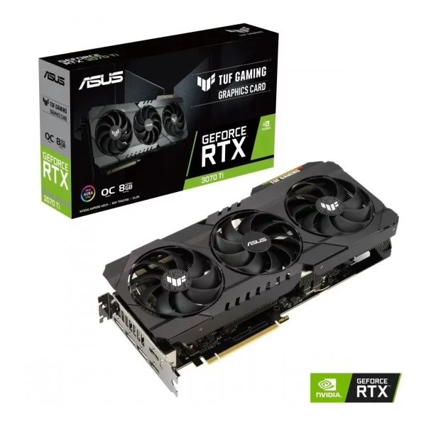 Placa De Video Rtx 3070 Ti Asus Tuf Gaming