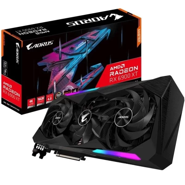 Placa De Video Amd Rx 6900 Xt Aorus Elite 16Gb