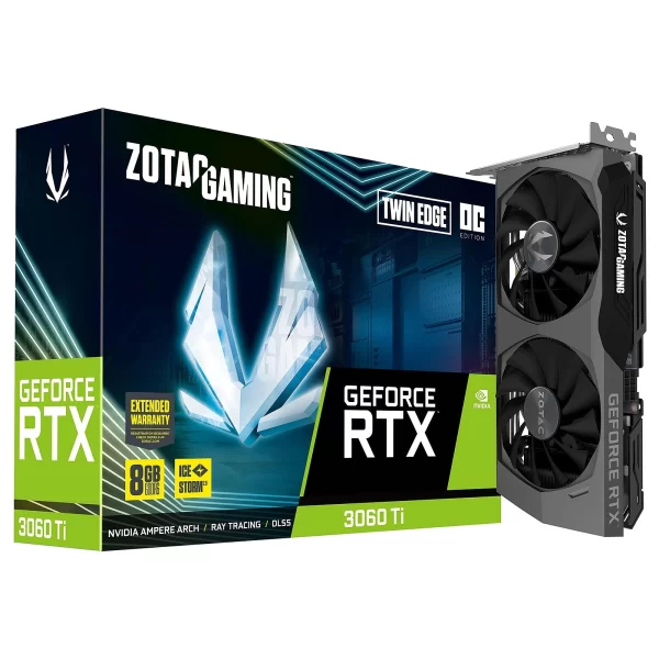 Placa De Video Rtx 3060 Ti Zotac Twin Edge Lhr