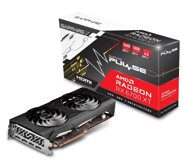 Placa De Video Rx 6700 Xt  Sapphire Pulse 12 Gb