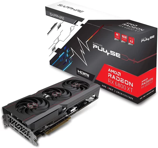 Placa De Video Rx 6800 Xt Sapphire Pulse+ Radeon Gaming Oc 1