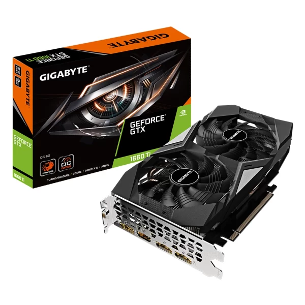 Placa De Video Gtx 1660 Ti  Gigabyte Geforce Oc 6G