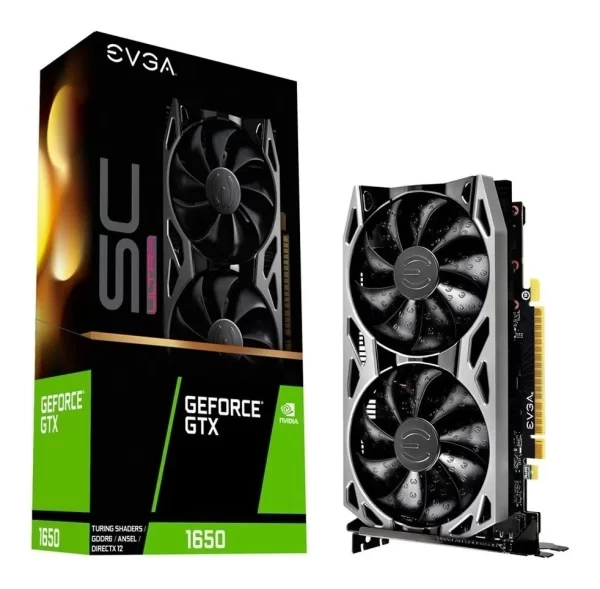 Placa De Video Gtx 1650 Evga  4Gb Sc Ultra