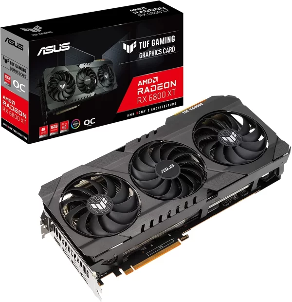 Placa De Video Rx 6800 Xt Radeon Tuf O16G Gaming