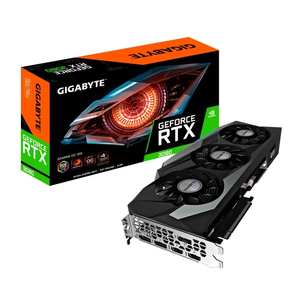Placa De Video Rtx 3080 12Gb Gigabyte Gaming Oc