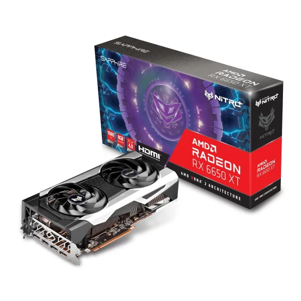 Placa De Video Amd Rx 6650 Xt Sapphire Nitro+ Gaming Oc 8Gb