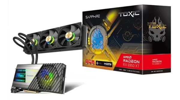Placa De Video Amd Rx 6950 Xt Sapphire Toxic Le Gaming Oc 16