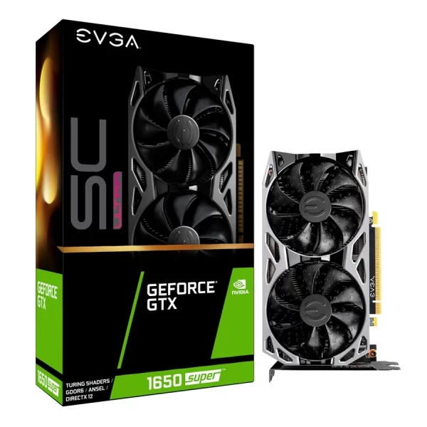 Placa De Video Gtx 1650 Evga Geforce Super Sc Ultra Gaming 4