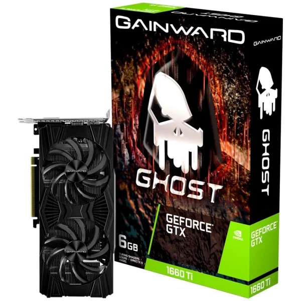 Placa De Video Gtx 1660 Ti Gainward Ghost Gf 6Gb