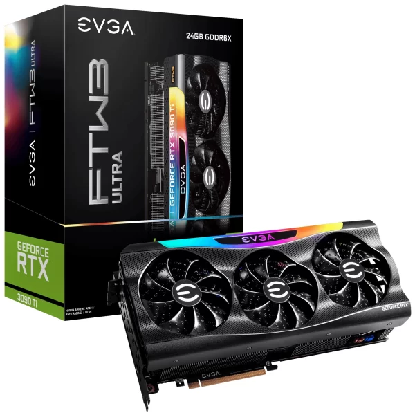Placa De Video Rtx 3090 Ti Evga Ftw3 24 Gb Ultra Hdmi